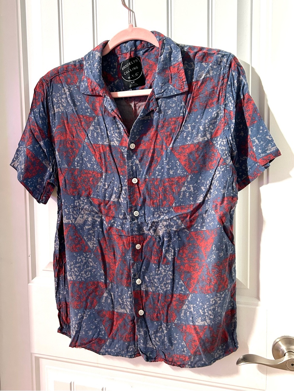 Geometric Men’s Button-up